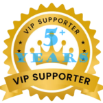 %+ Years Raffle supporter