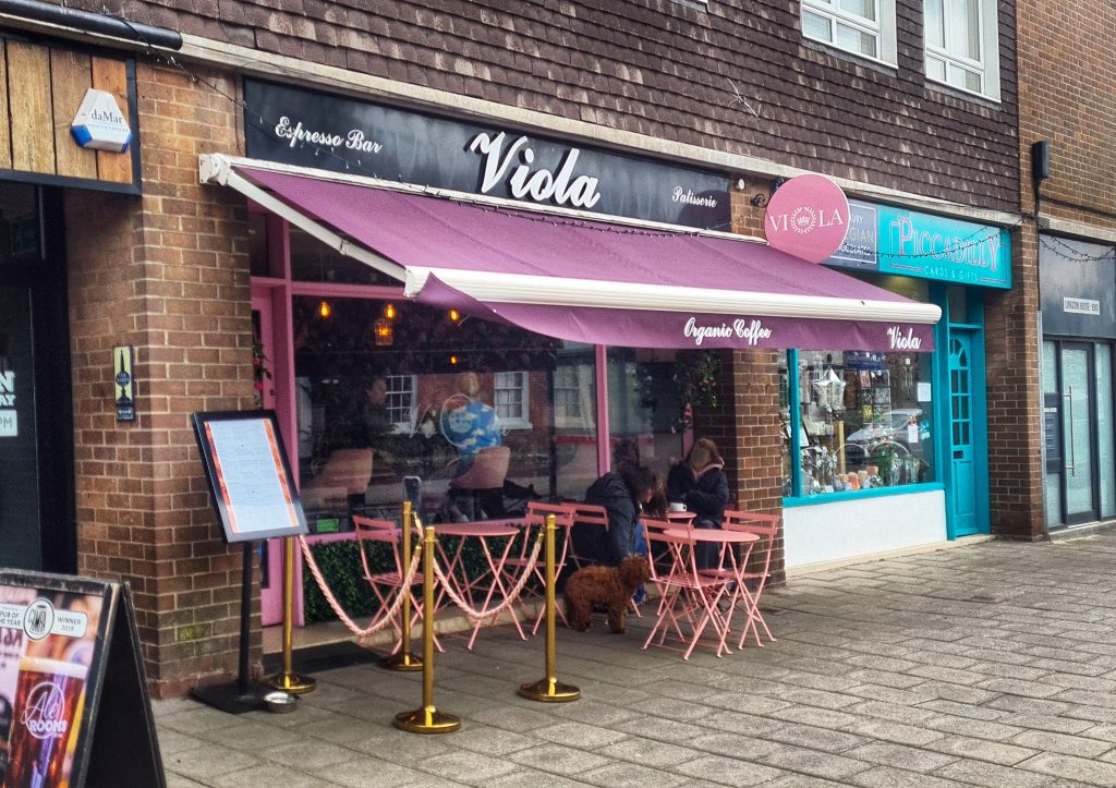 Cafe Viola - Shop Front