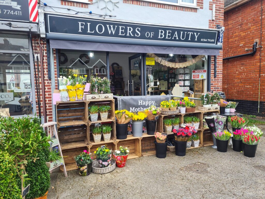 Flowers of Beauty - Shop Front