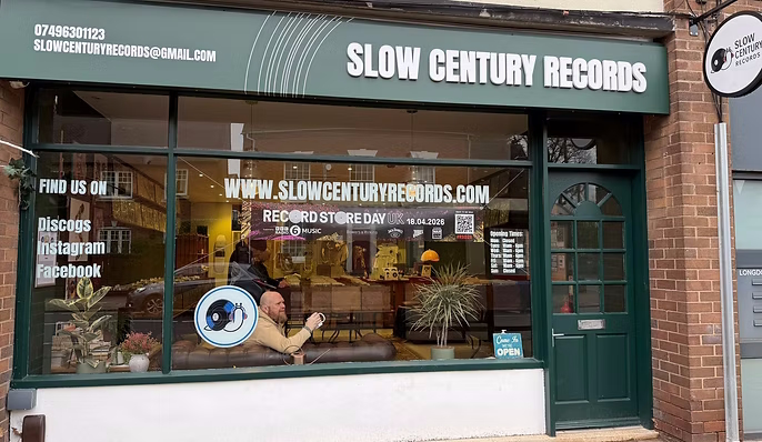 Slow Century Records Shop Front