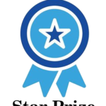 Raffle Star Prize Badge